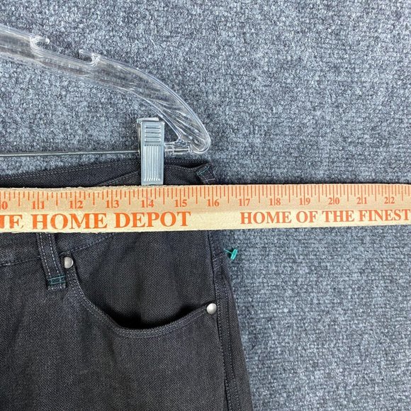 Betabrand Jeans Men's 30x30 Gray Straight Leg 100% Cotton Adults - Picture 5 of 12